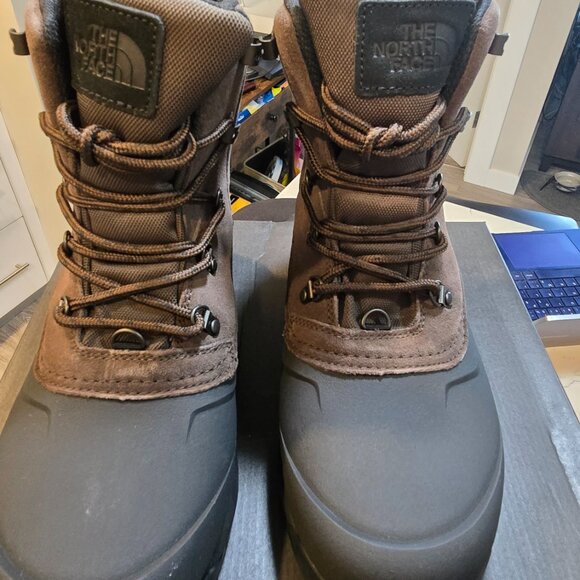 The North Face Chilkat V Lace Waterproof Mens Boots Coffee / Brown Mens 10.5 NEW - Picture 9 of 15